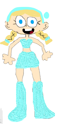 giltter sky blue