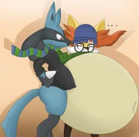 Pregnant Lucario