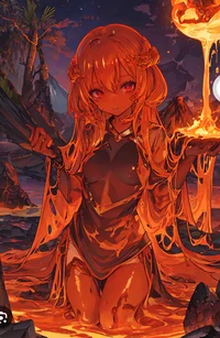 Lava Slime Girl 