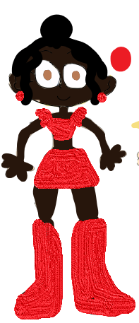 giltter red