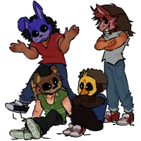 FNAF 4 Bullies