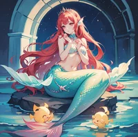 A beautiful mermaid 