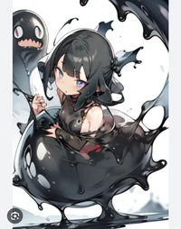 Grey Slime Girl 