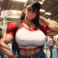 Muscle girl