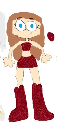 giltter dark red