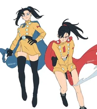 Female Gamma 1 and 2