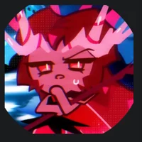 Crimson coral cookie