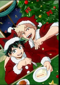 Bakugo and deku cous