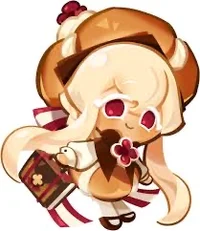 Caramel choux cookie