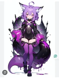 PurpleSlimeWolfGirl