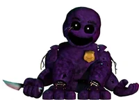 Purple guy robot