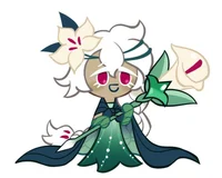 White lily cookie