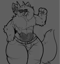Muscular Furry