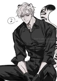 Love sick whitetiger