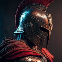 Ancient Spartain man