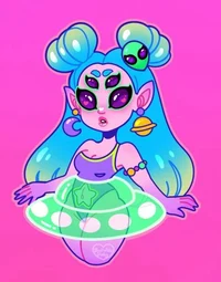 Alien girl