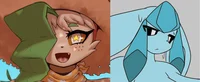 Leafeon AND Glaceon