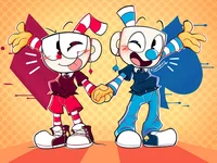 Cuphead an Mugman