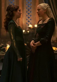 Rhaenyra and Alicent