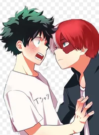Deku and todoroki