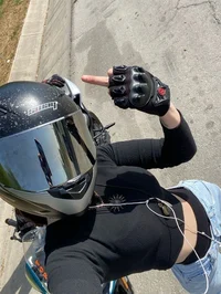 Biker girl