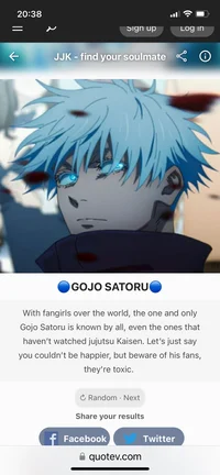 Gojo satoru