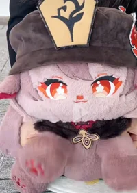Hu Tao Cat Plush
