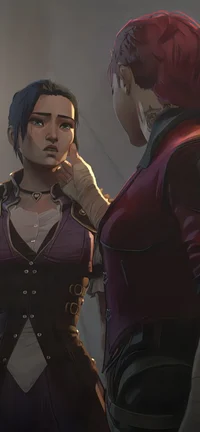 Vi and Caitlyn