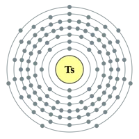 Tennessine Atom