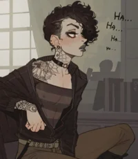 Goth kid