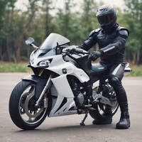 Male Motorcyclist