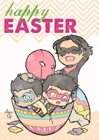 Batfam Easter