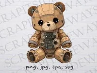 Robot toy bear