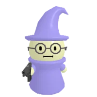 Wizard with a glock 