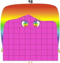Numberblocks 98