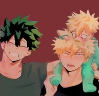 Deku and bakugo