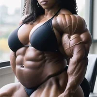 Huge Muscle Girl