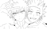 Bakugo and Kirshima