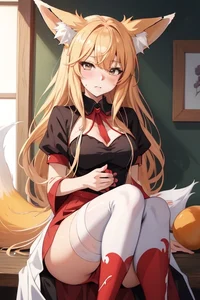 Tsundere Fox Girl