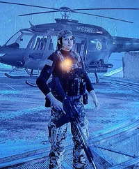 Girl American sniper