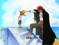 Luffy and Shanks