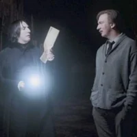 Lupin y Snape 