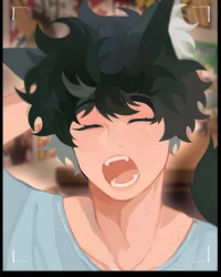Deku Cat-Life AU