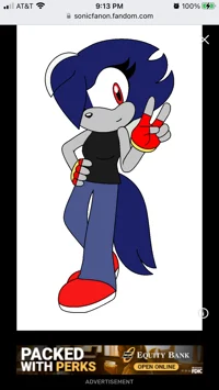 Chloe the darkwolf