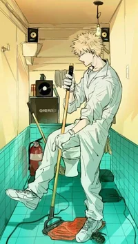 Hot Janitor