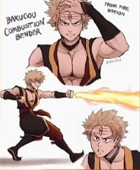 Bakugo Avatar AU