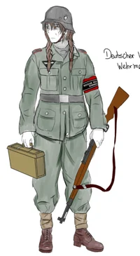 Volkssturm girl