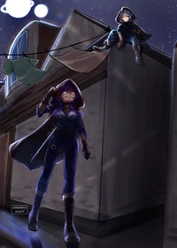 Human AU wandererUzi