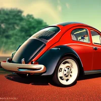 A large beetle