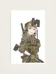 Female JTAC operator